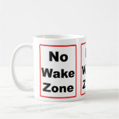 Keine Geweckt Zone Kaffeetasse (Links)