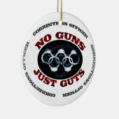 Keine Gewehr-gerade Eingeweide Keramik Ornament (Rechts)