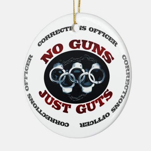 Keine Gewehr-gerade Eingeweide Keramik Ornament (Links)