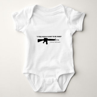 Keine Gewehr-Kontrolle Baby Strampler