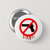 Keine Gewehre erlaubt = unschuldige Tote Button (Vorne & Hinten)