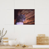 Keine gewöhnlichen Katzen Poster (Küche)