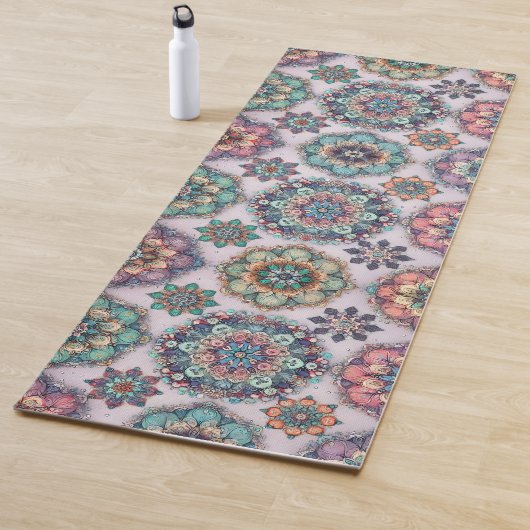 Keine gewöhnlichen Schneeflocken Yogamatte (Beispiel)