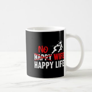 Keine glückliche Ehefrau glückliche Ehefrauen Lebe Kaffeetasse