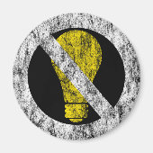 keine Glühbirnen Magnet (Vorne)