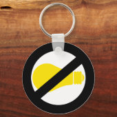 keine Glühbirnen Schlüsselanhänger (Vorderseite)