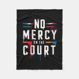Keine Gnade für den Court Picklell Tennis Dminton Fleecedecke