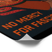 Keine Gnade für den Faschismus 2025 Ausgabe Poster (Ecke)