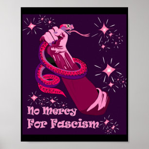 Keine Gnade für den Faschismus 2025 Girly Pop Edit Poster