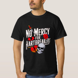 Keine Gnade für Herzbrecher - kühne Vintage Tattoo T-Shirt