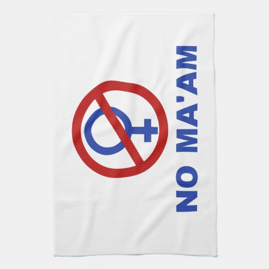 Keine gnädige Frau - verheiratet mit Kindern Handtuch (Vertikal)