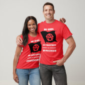 keine Götter kein Hauptrot-T - Shirt (Unisex)