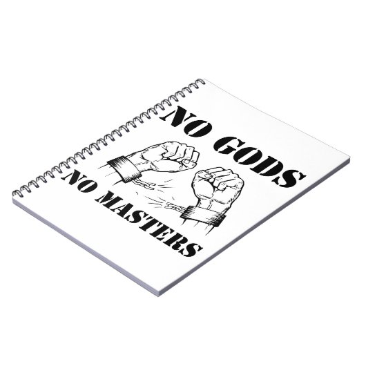 Keine Götter, keine Meister - Atheismus u. Notizblock (Linke Seite)