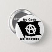keine Götter keine Meister Button (Vorne & Hinten)
