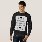 KEINE GÖTTER KEINE MEISTER KEIN SWEATSHIRT (Vorne ganz)