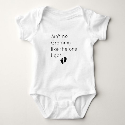 Keine Grammie wie die, die ich Grammy für Baby got Baby Strampler (Vorderseite)