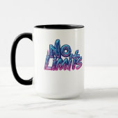 Keine Grenzen | Digitales Design für Cyberpunk-Str Tasse (Links)