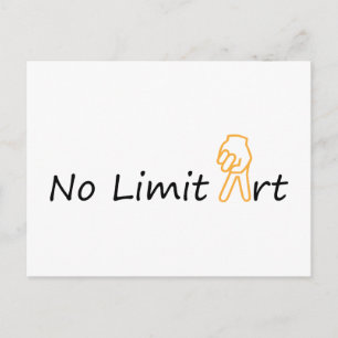 KEINE GRENZEN FÜR KUNST UND FRIEDEN - FREIHEIT - F POSTKARTE