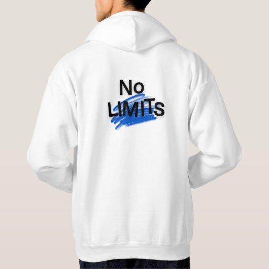 keine Grenzen  Hoodie (Rückseite)