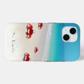 Keine Grenzen — iPhone 15 Krabben, Tough Case 4 (Rückseite (Horizontal))