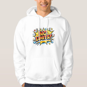 Keine Grenzen - Motivationszitat Hoodie