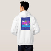 Keine Grenzen nur Träumereien Design Hoodie (Schwarz voll)