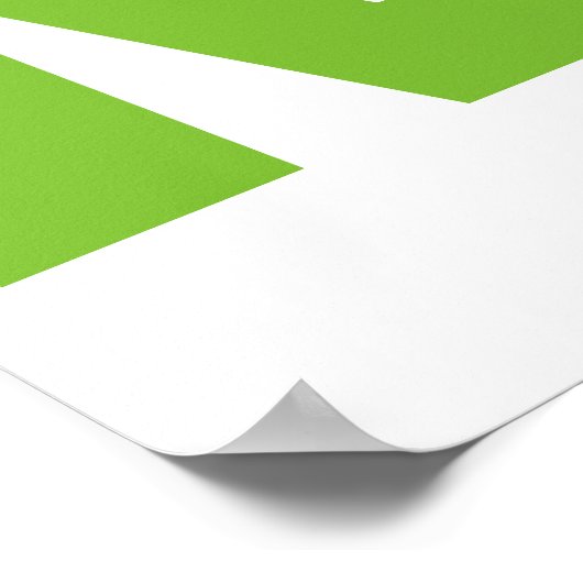 Keine Grenzen Poster (Ecke)