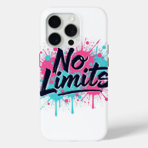 Keine Grenzen Splash Art iPhone Fall Gym-Motivat Case-Mate iPhone Hülle