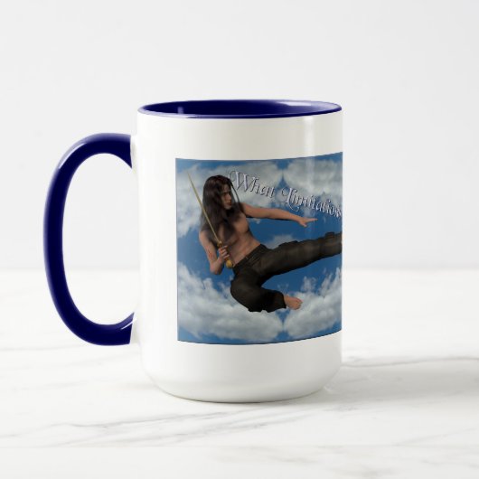 Keine Grenzen Tasse (Links)