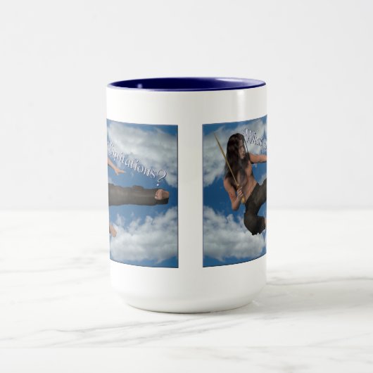 Keine Grenzen Tasse (Zentrum)