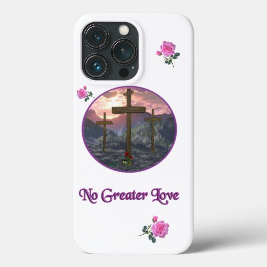 Keine größere Liebe Case-Mate iPhone Hülle (Rückseite)