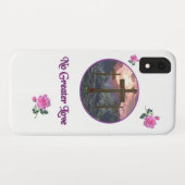 Keine größere Liebe Case-Mate iPhone Hülle (Rückseite (Horizontal))