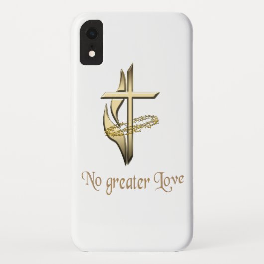 Keine größere Liebe Case-Mate iPhone Hülle (Rückseite)