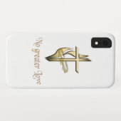 Keine größere Liebe Case-Mate iPhone Hülle (Rückseite (Horizontal))