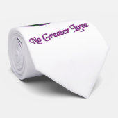 Keine größere Liebe Krawatte (Gerollt)