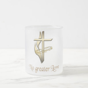 Keine größere Liebe Mattglastasse