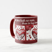 Keine größere Liebe© Tasse 11oz. (Vorderseite Links)