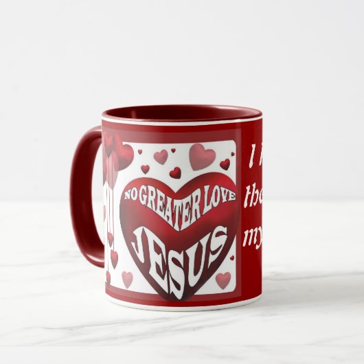 Keine größere Liebe© Tasse 11oz. (Vorderseite Links)