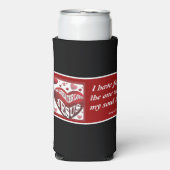 Keine größere Liebe© Tasse 11oz. Selters Dosenkühler (Seltzer Vorderseite)