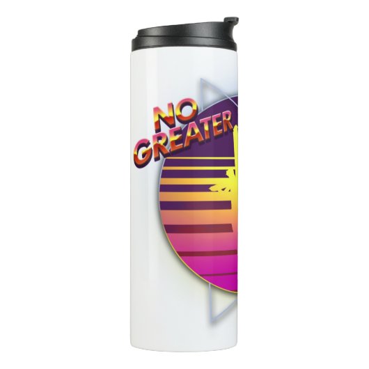 Keine größere Liebe Thermosbecher (Nach links gedreht)