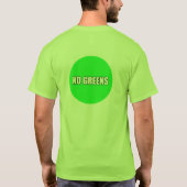 KEINE GRÜNTÖNE T-Shirt (Rückseite)