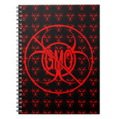 Keine GVO-Notebook-Biogefährdung GVO Sketch Pad Jo Notizblock (Vorderseite)