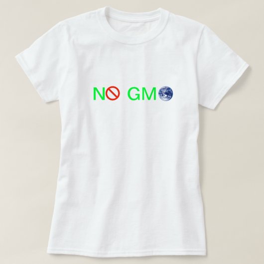 Keine GVO T-Shirt (Design vorne)