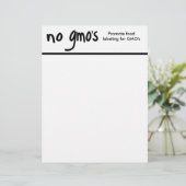 Keine GVOs Werbegesetze für die Kennzeichnung weiß (Stehend Vorderseite)
