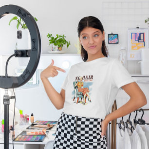 Keine Haare, egal - Krebsbewusstsein T-Shirt