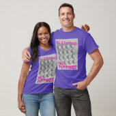 Keine Halte Popping Bubble Wrap Kunst T-Shirt (Unisex)