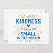 Keine Handlung Postkarte (Vorne/Hinten)