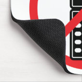 Keine Handys Mousepad (Ecke)