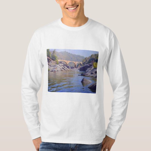 Keine Hängebrücke Herren-Langschläfer-T - Shirt (Vorderseite)