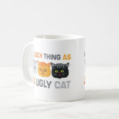 Keine hässlichen Katzen Kaffeetasse (Vorderseite Links)